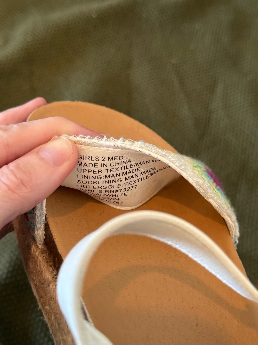 Sonoma Goods For Life® Skylah Girls' Sandals